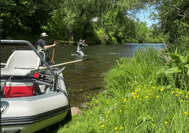 Vermont Fly Fishing Guides | Guided Float Trip (6 Hour Float, 8 hours total for travel to location for guide)